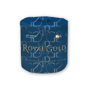 Royal Gold Corporate, 2 ply x 400 sheet Toilet Roll, individually paper wrapped x 48 rolls / carton (7105)