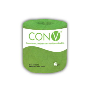 ConV 2ply 400 Sheet Recycled Individually Wrapped Toilet Paper (poly bundle of 48 Rolls)